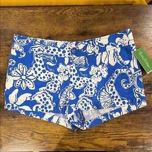 NWT- Lilly Pulitzer The Walsh Short, deep sea blue, sz 4
